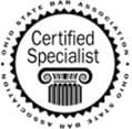 Certified Specialist by Ohio State Bar Association